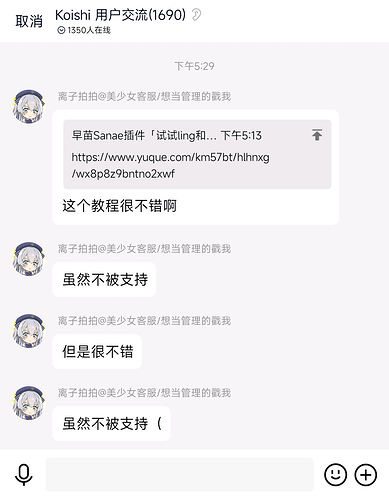 虽然不被支持（反复强调