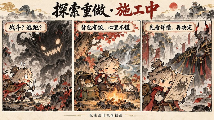 探索重做施工漫画